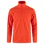 Fjallraven Abisko Lite Fleece Half Zip Mens in Flame Orange
